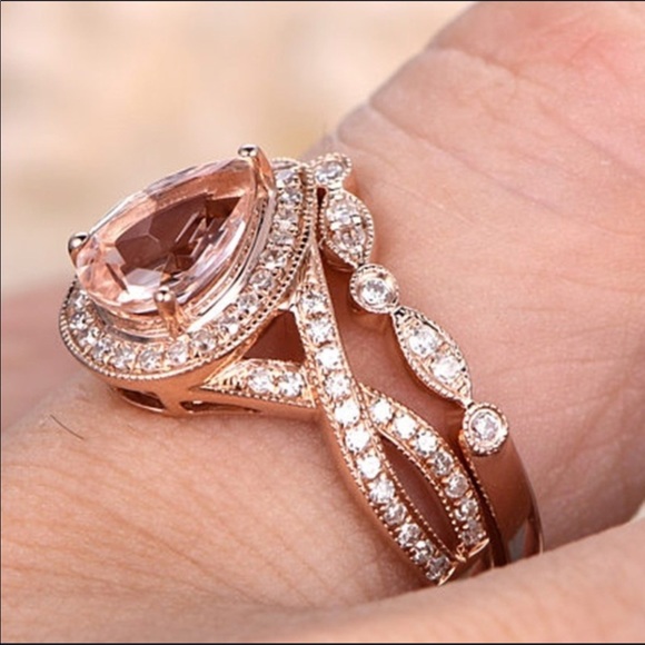 Rose Gold Ring Set - Picture 3 of 5